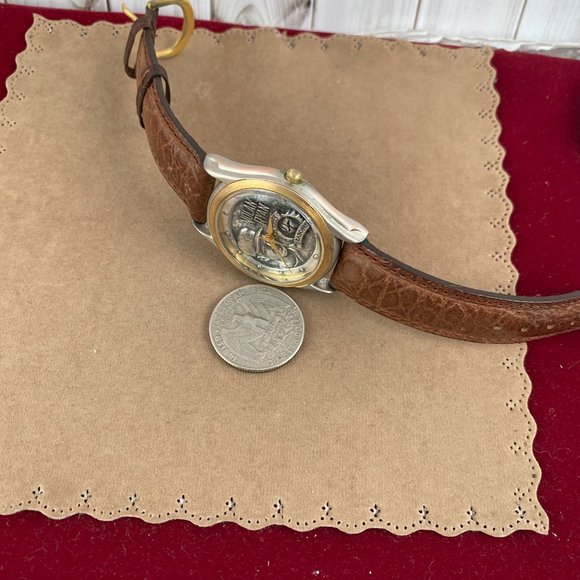 Nolan Ryan Signed LE 1993 Fossil 27th Season Commemorative  Vintage Nolan Ryan Limited Edition Strike Out King Baseball Fossil Quartz Watch